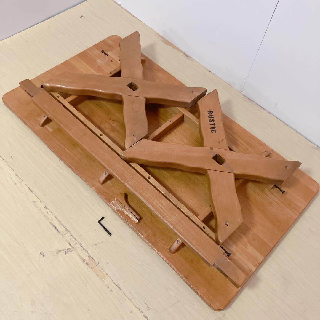karimoku RUSTIC 木製テーブル　ローテーブル　ダイニングテーブル