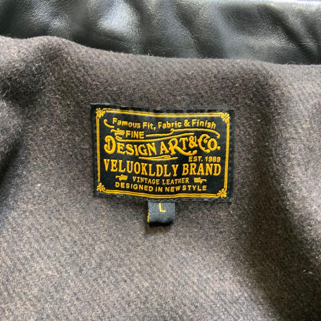 VELUOKLDLY ホースハイド レザージャケット Ｌヴェルオックリー 馬革