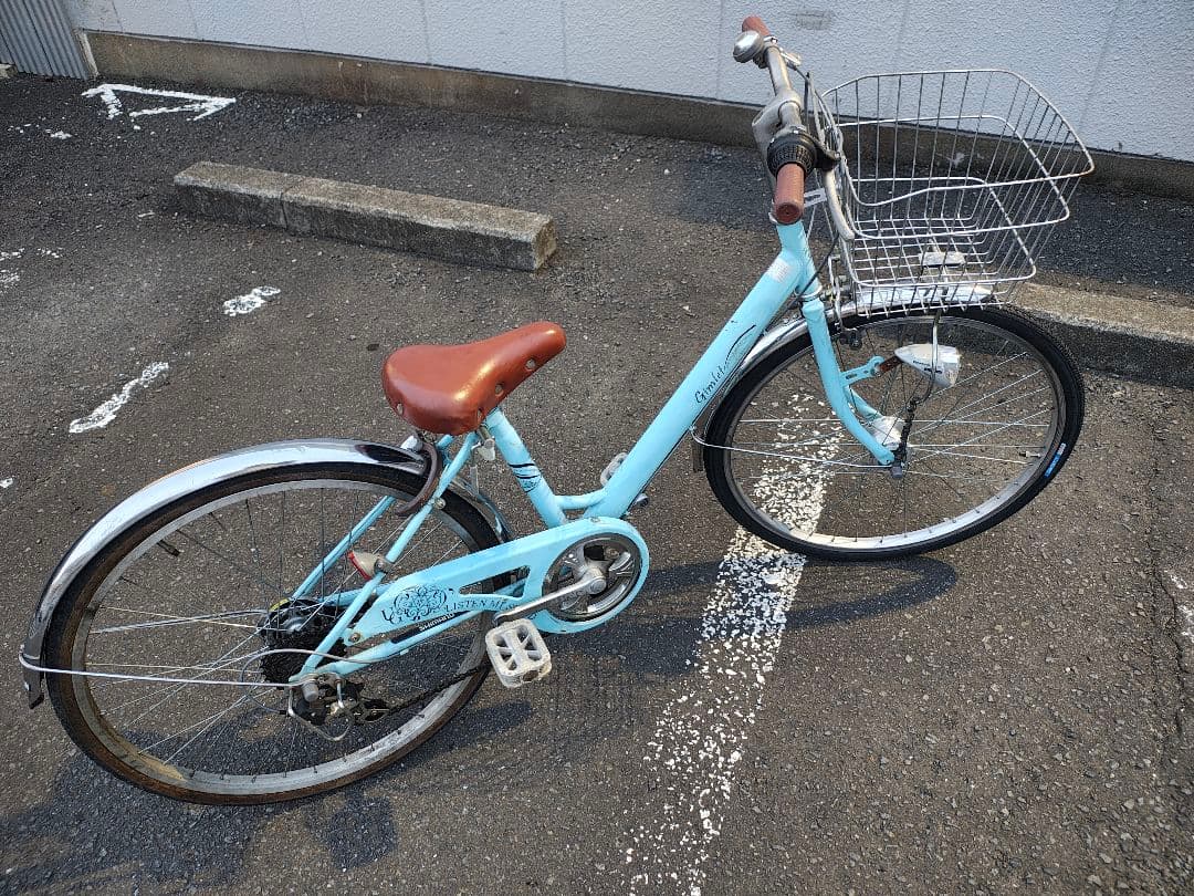 ギムレット　GIMLET　子供用　自転車　水色　24インチ　SHIMANO