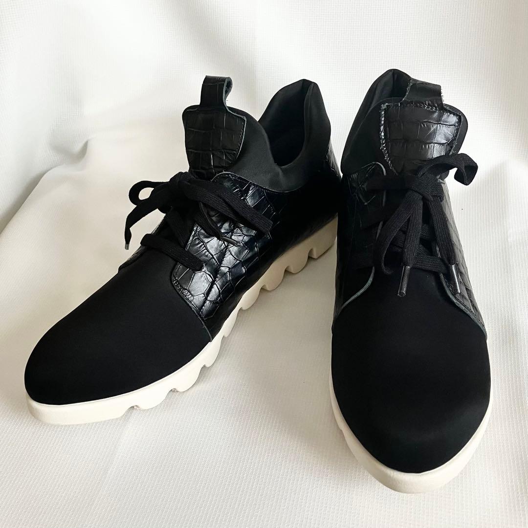 【HILLS AVENUE】ヒルズアベニュー スニーカー ブラック 厚底 美品