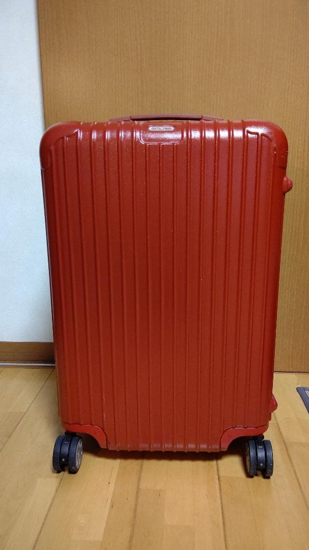 リモワ RIMOWA スーツケース 赤　4輪