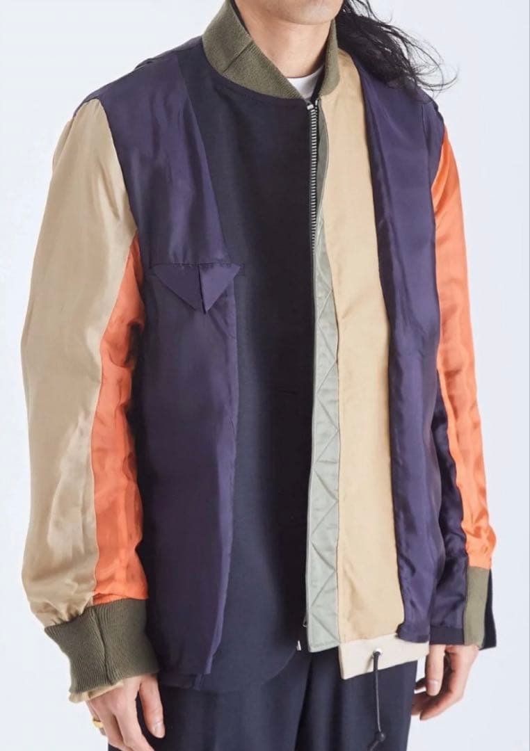 【定価198000円】sacai×Hank Willis Thomas ブルゾン