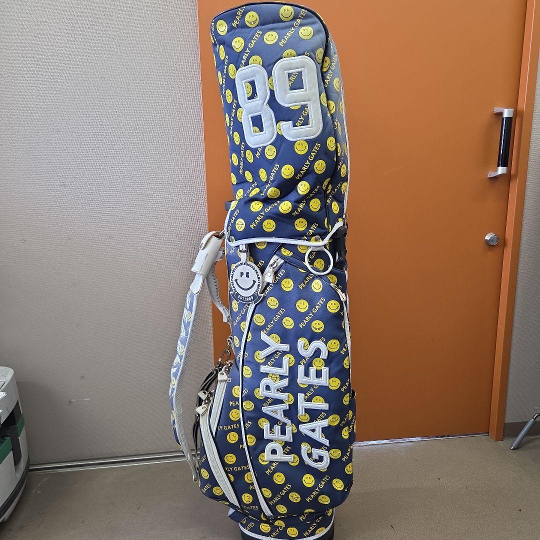 PEARLY GATES ゴルフバッグ スマイリーフェイス