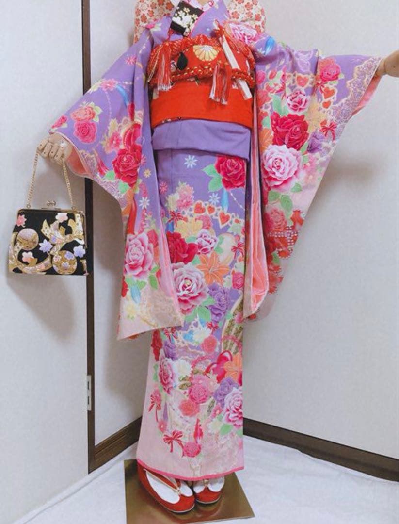 七五三7歳着物セット。