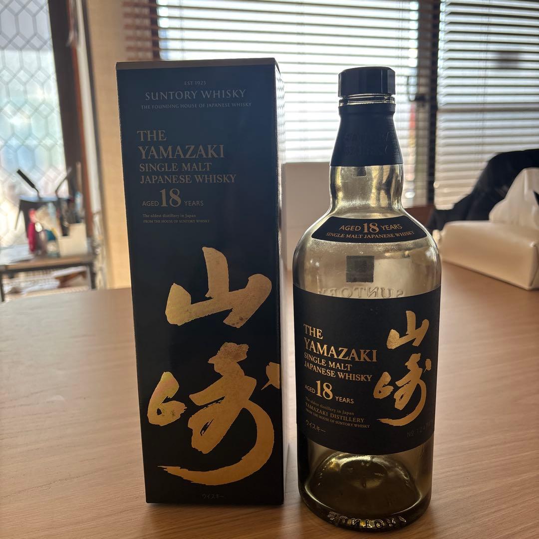 ウイスキー THE YAMAZAKI 18 YEARS
