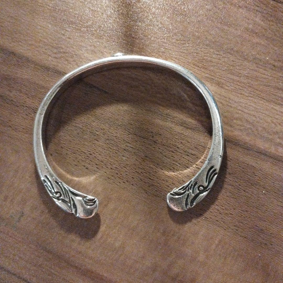 シルバー925 顔ブレス バングル ゴローズ好きクロムハーツ好きgoros