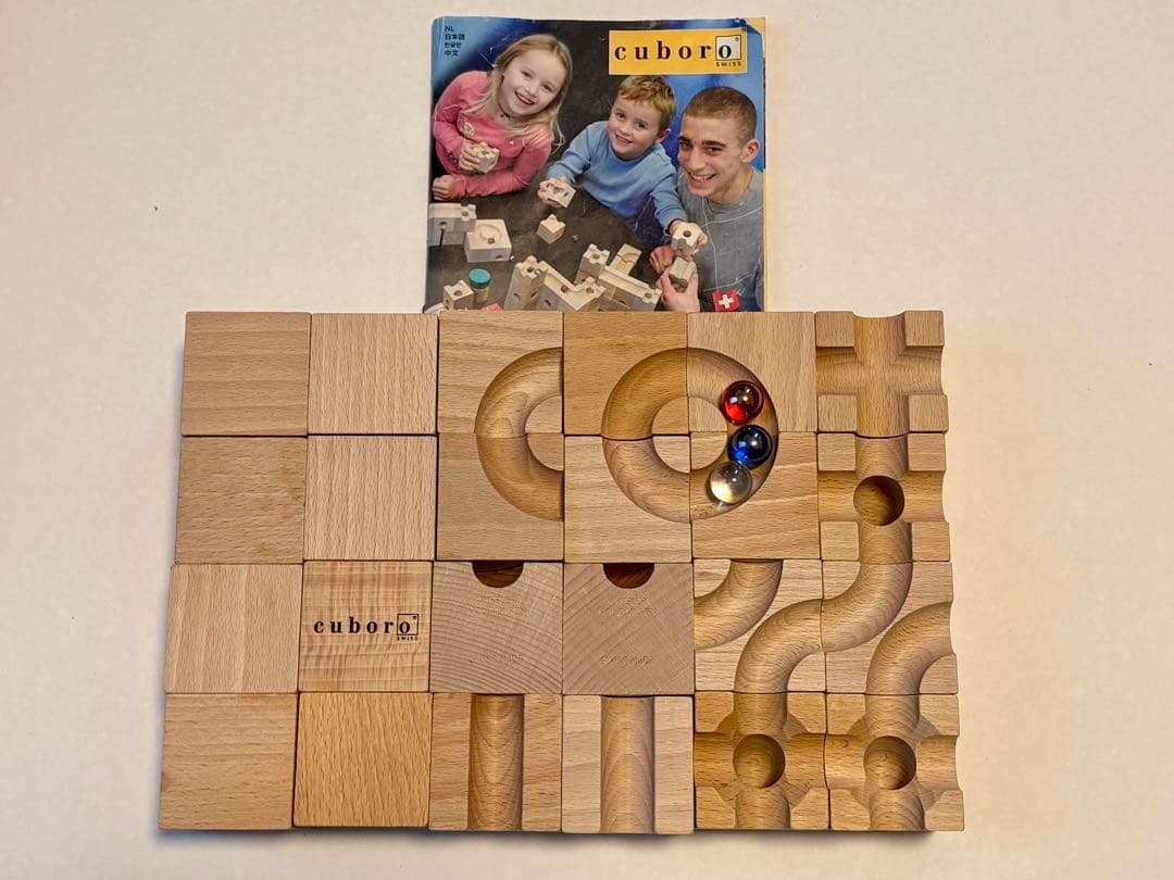 cuboro plus キュボロ プラス 木製ブロック玩具