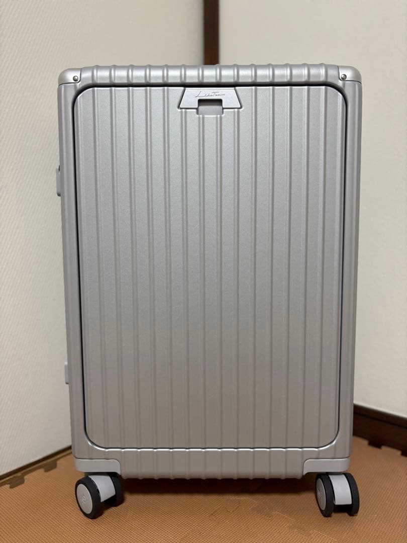 【新品未使用】 Libetee スーツケース Mサイズ マットシルバー