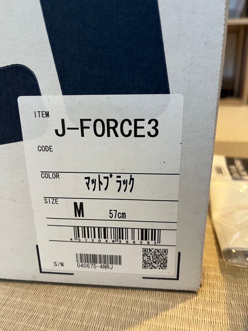 SHOEI j-force3 マットブラック