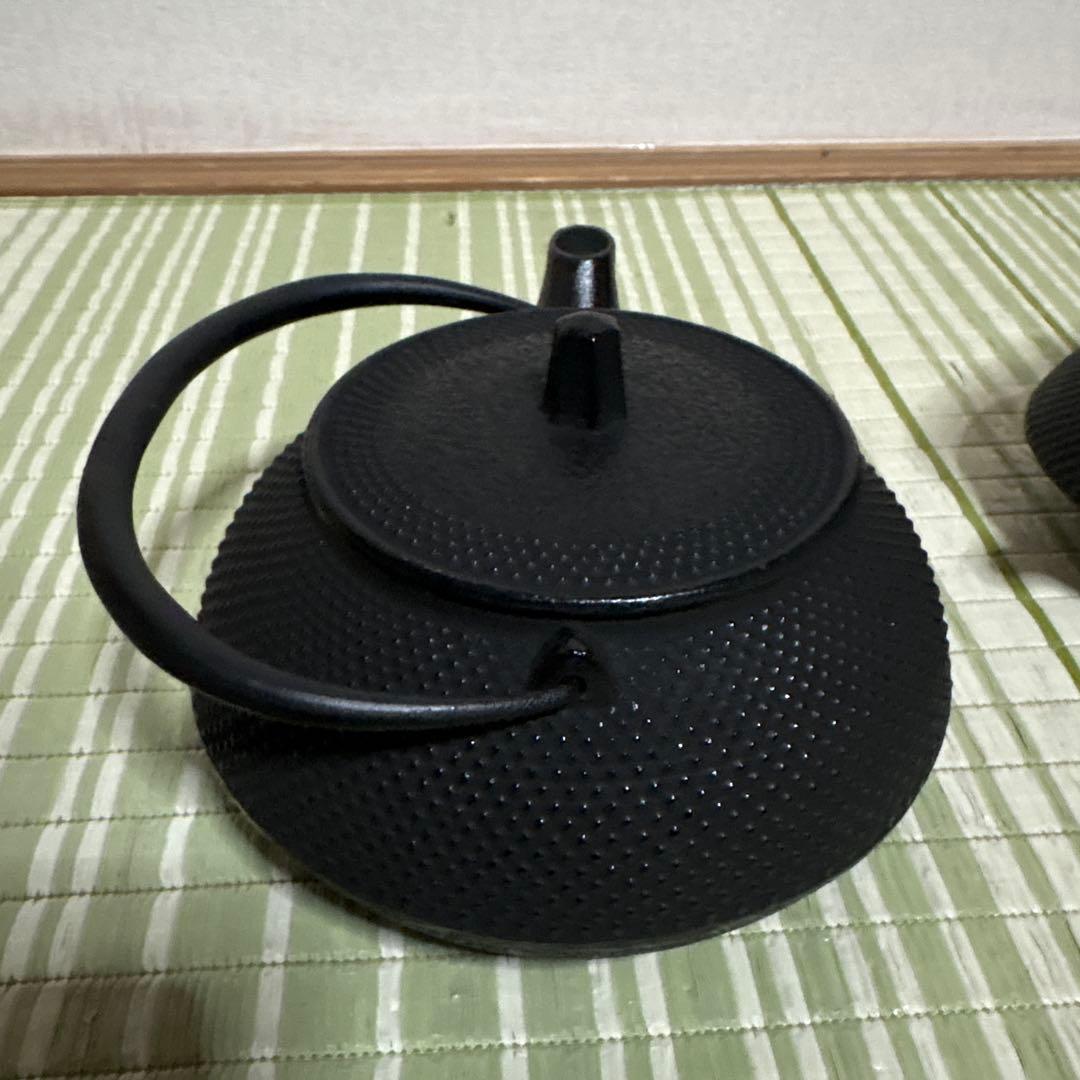 南部鉄器　岩鋳　三厳堂　急須　茶道具　工芸品　やかん　骨董品　置物　昭和　レトロ