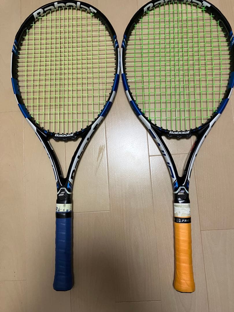 美品Babolat Pure Drive 2015 テニスラケット 2本セット