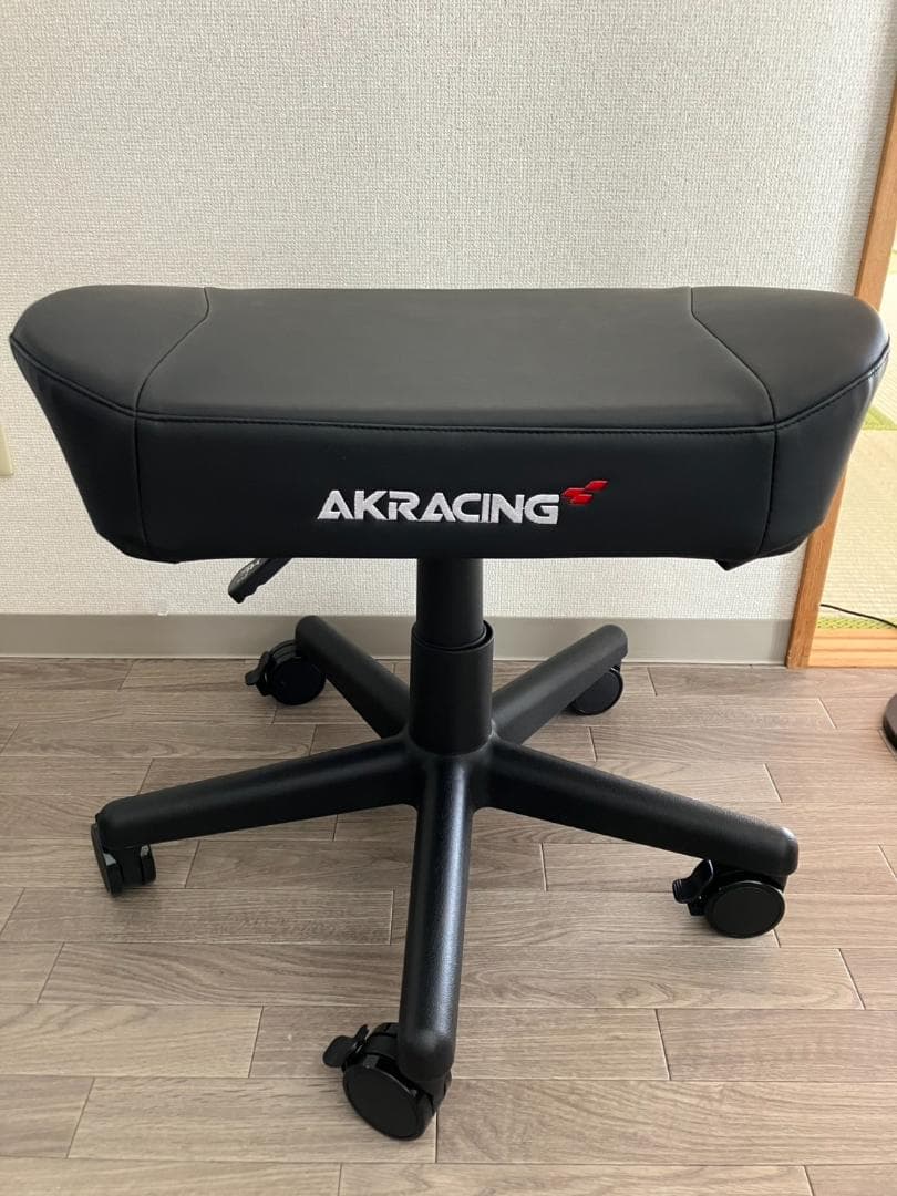 AKRacing FOOTREST-BLACK オットマン