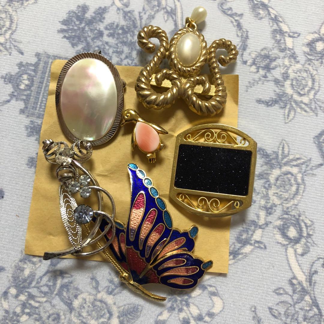 ヴィンテージ　ブローチ　バラ売り可　1500