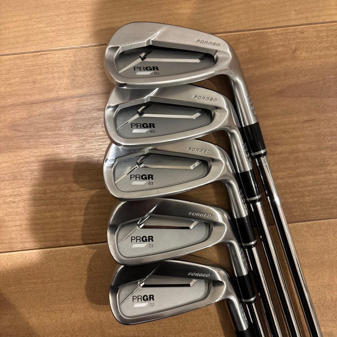 プロギア03 7〜A5本セット　PRGR