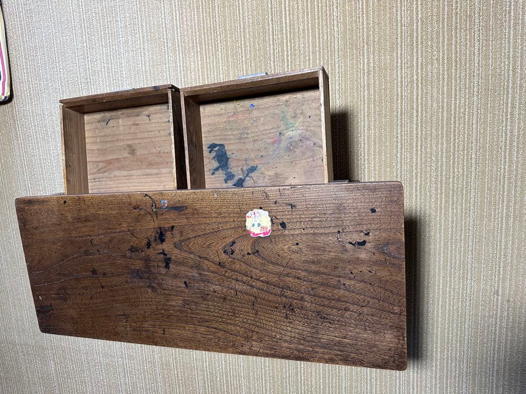 昭和レトロ・木製テーブル・アンティーク・ヴィンテージ・古家具　文机