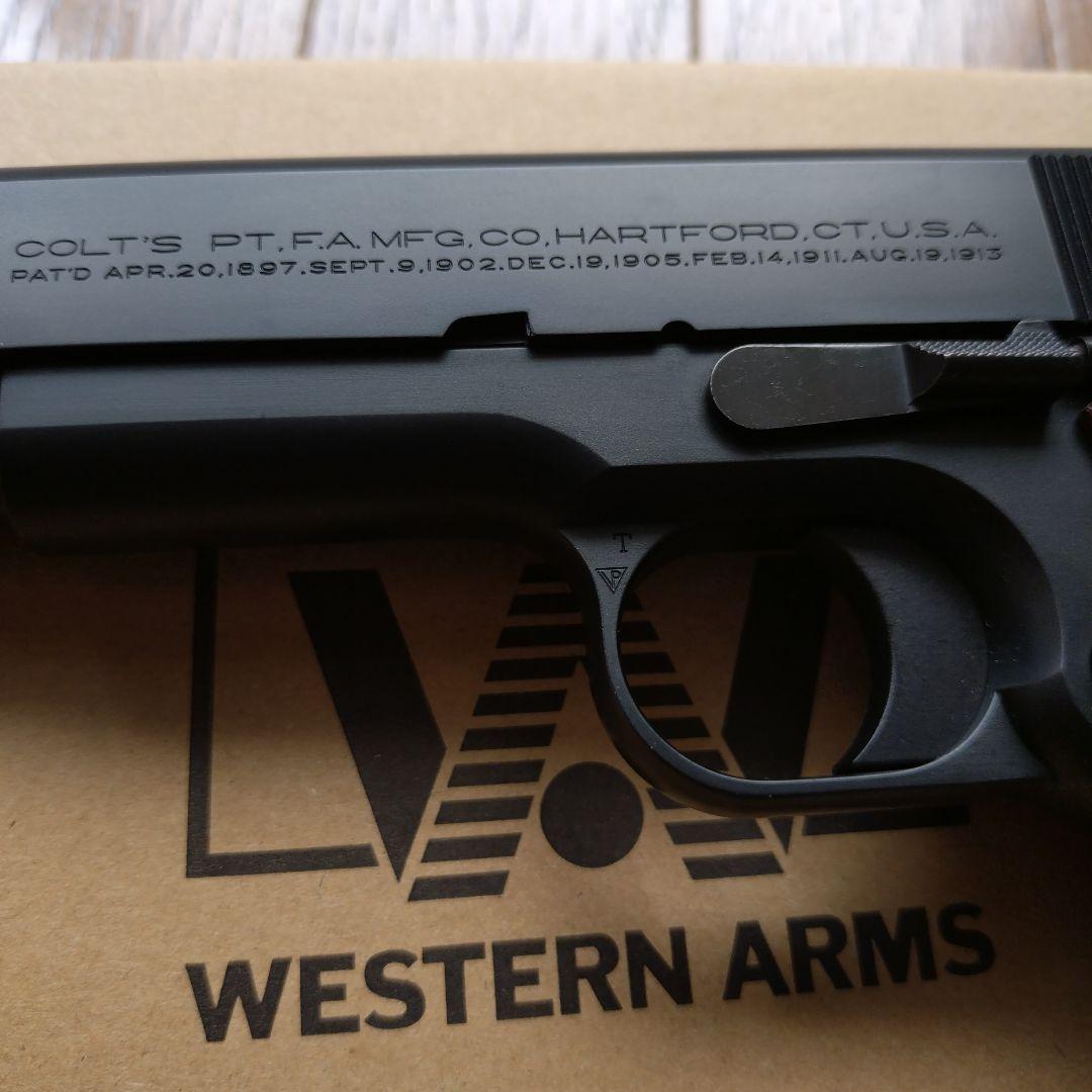 ウエスタンアームズ　コルト　M1911　ゲッタウェイ　ガンブラックver.