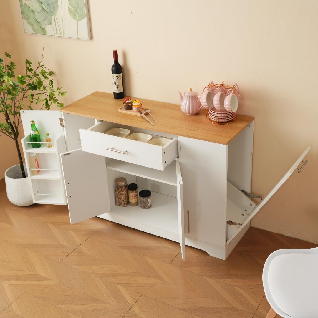 キッチンラック レンジ台 キッチン収納 食器棚 キッチンキャビネット