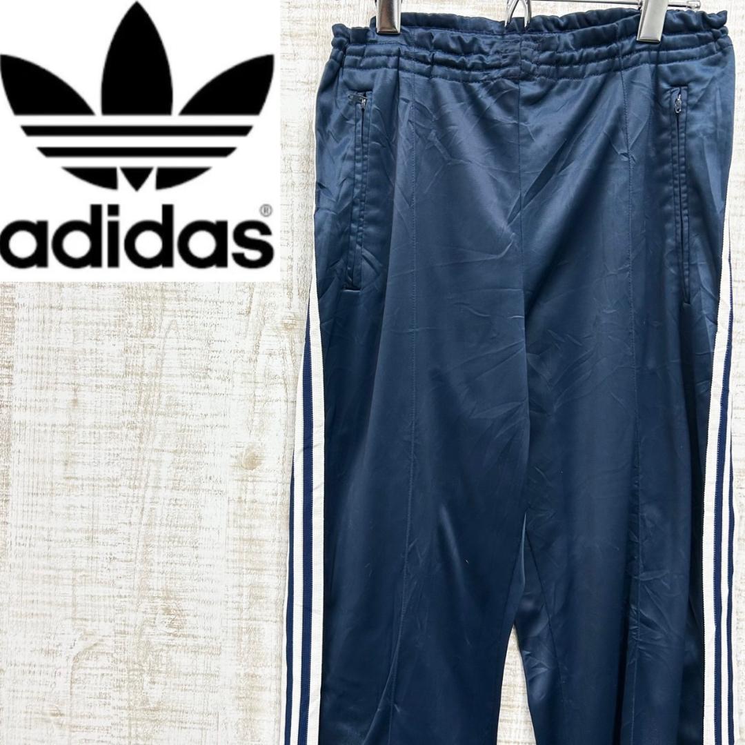 GT31《USA製》アディダス　ATPパンツ　ノーマーク　ジャージ　80s