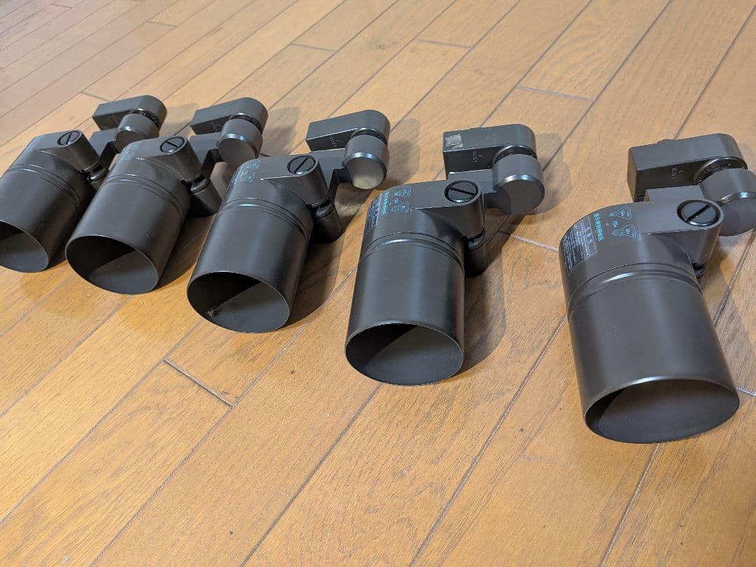 大光電機(株) レールライト本体 プラグタイプ 5個セット 【ランプ別売】