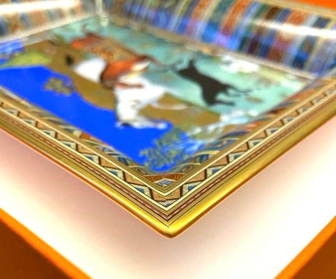 完売品 希少 美品 エルメス ヴィドポッシュ シュヴァルドリアン ゴールド 金