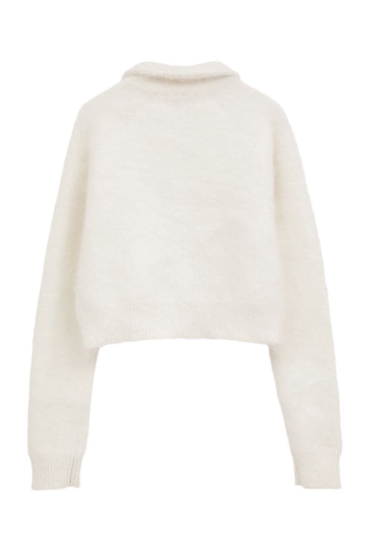 クラネ　アンゴラニット　ANGORA SHORT KNIT CARDIGAN