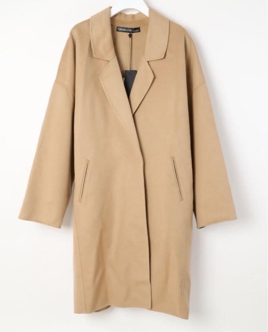 新品 32PARADIS コート　キャメル