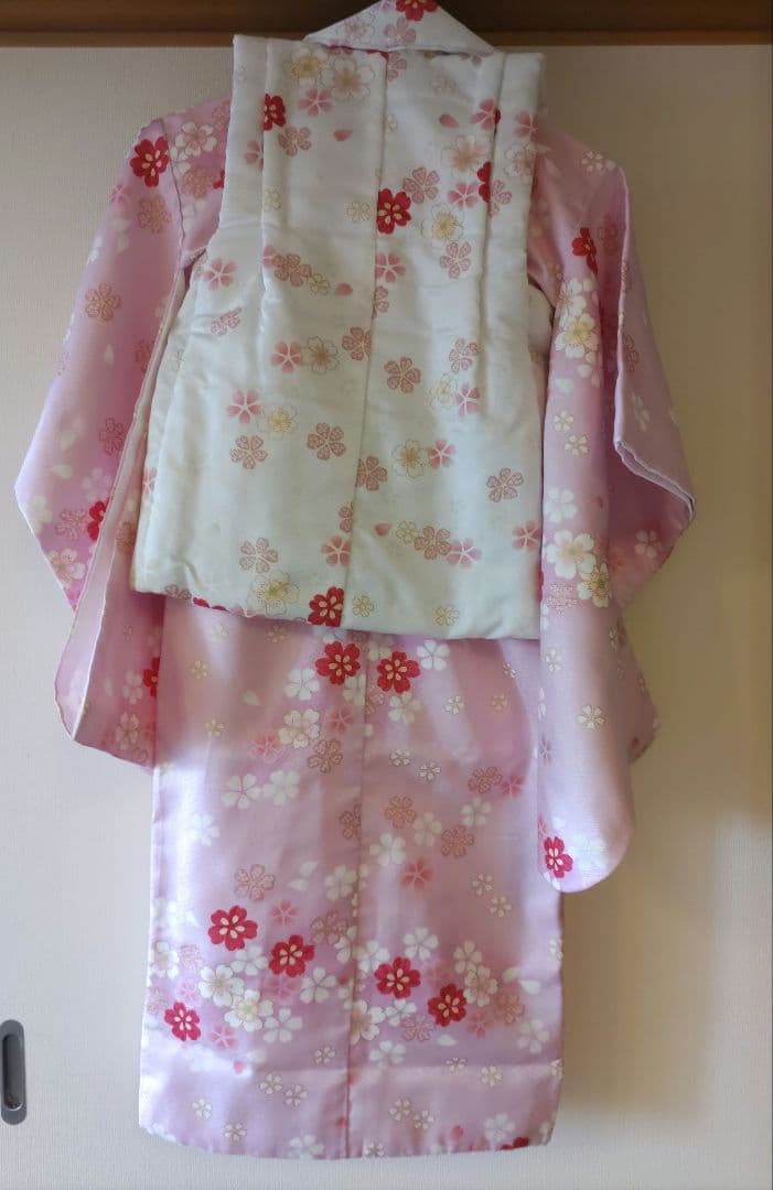 七五三　3歳　振袖セット　着物　さが美
