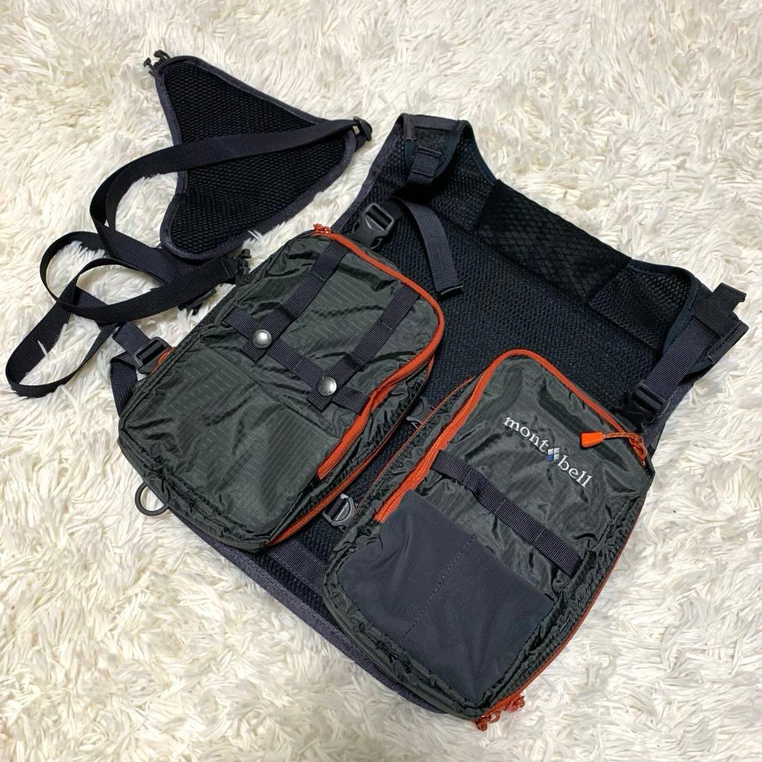 【極美品】mont-bell モンベル　チェストタックルパック