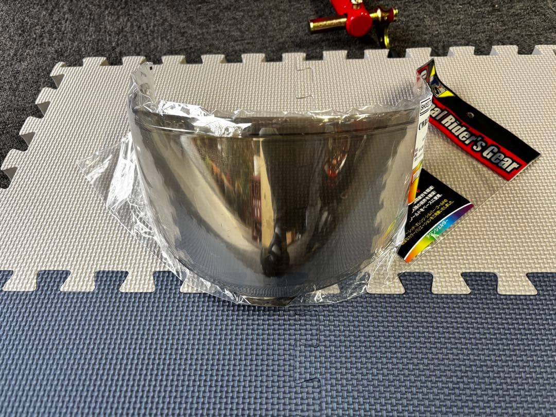 SHOEI X-Fifteen、Z-8 用ミラーシールド　ピンロックシート付き