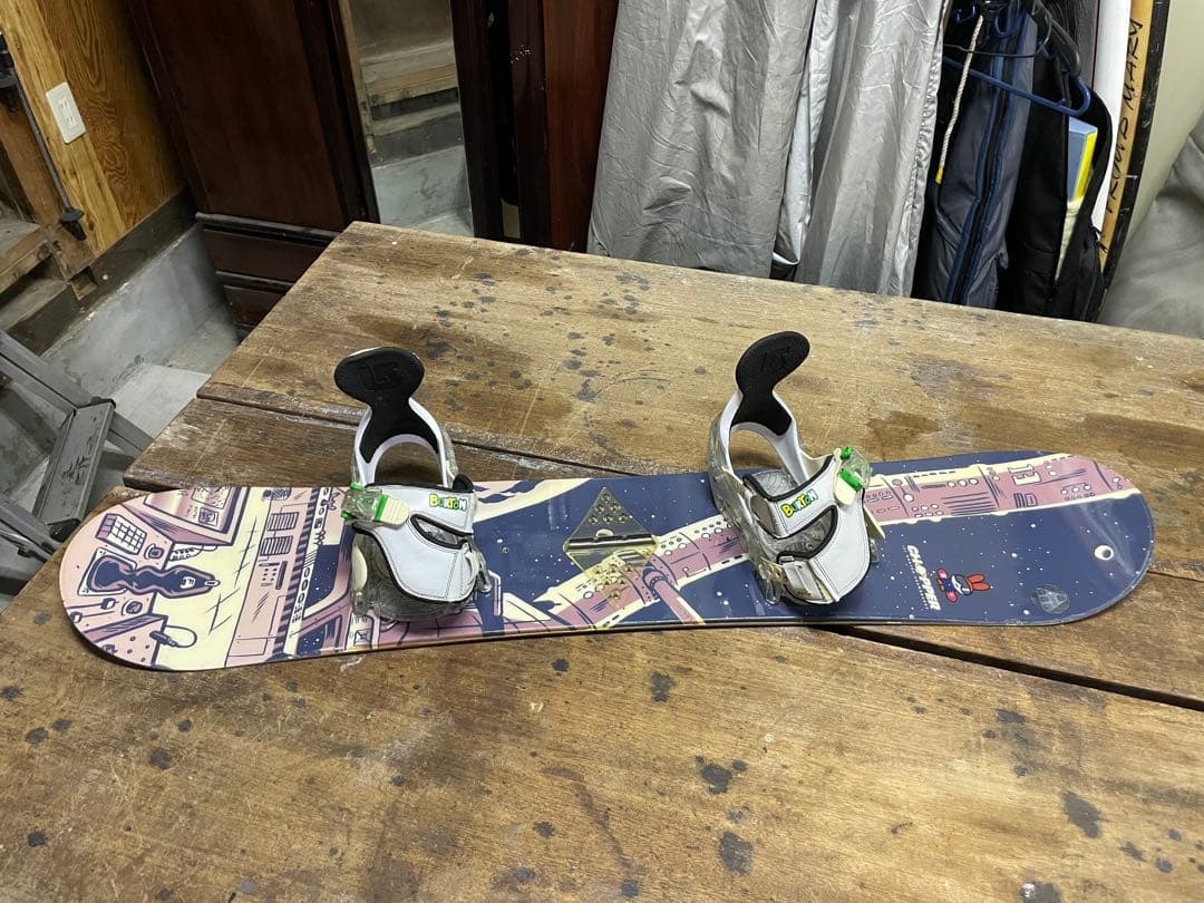 Burton Chopper 121 スノーボード 　板とビンディングのセット