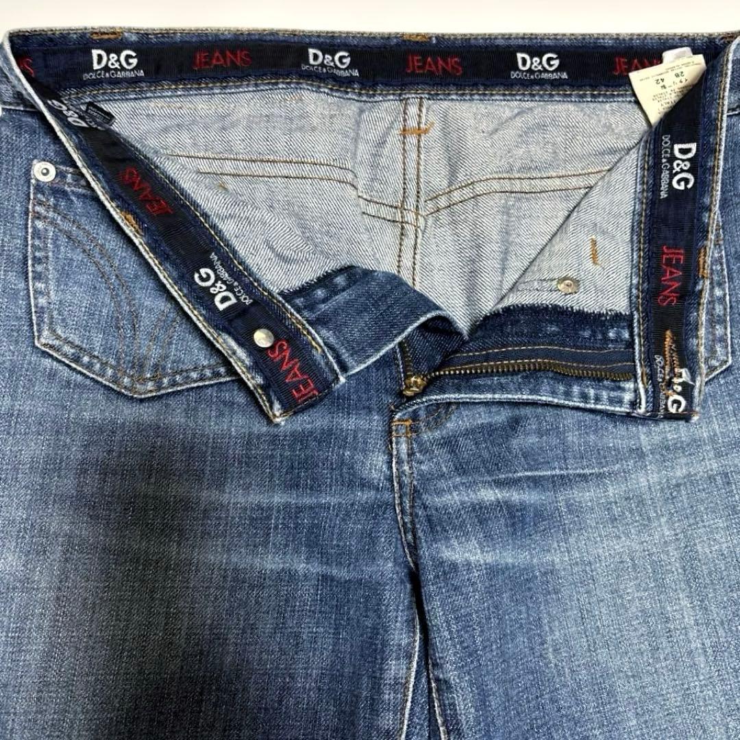 美品 DOLCE&GABBANA フレア　ベルボトム デニム Mサイズ28-42