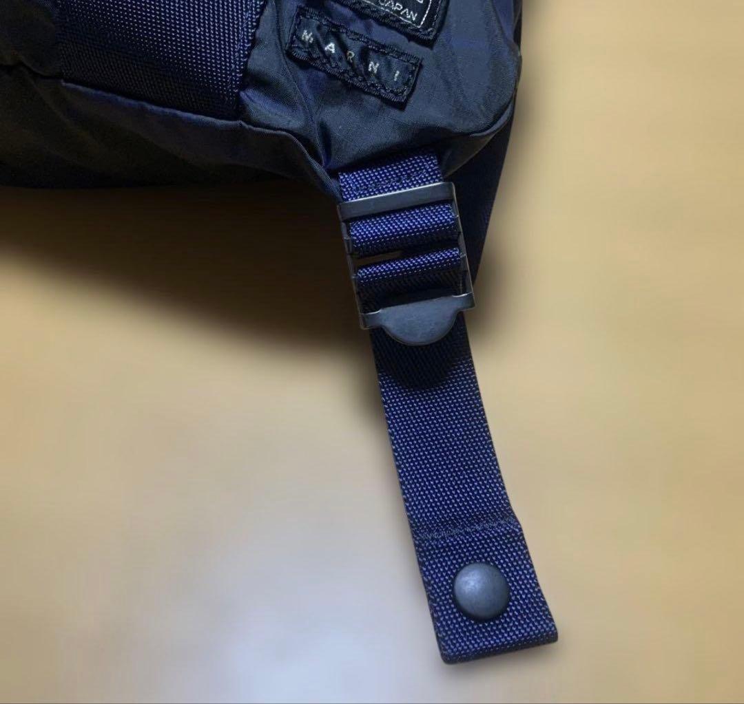 PORTER × MARNI ネイビー トートバッグ