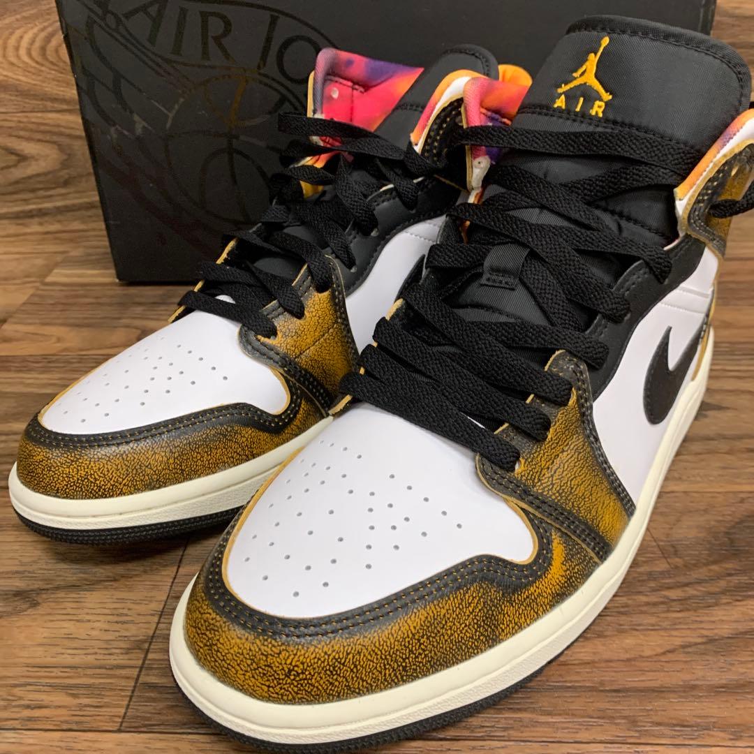 美中古　ナイキ エアジョーダン1 ミッド \