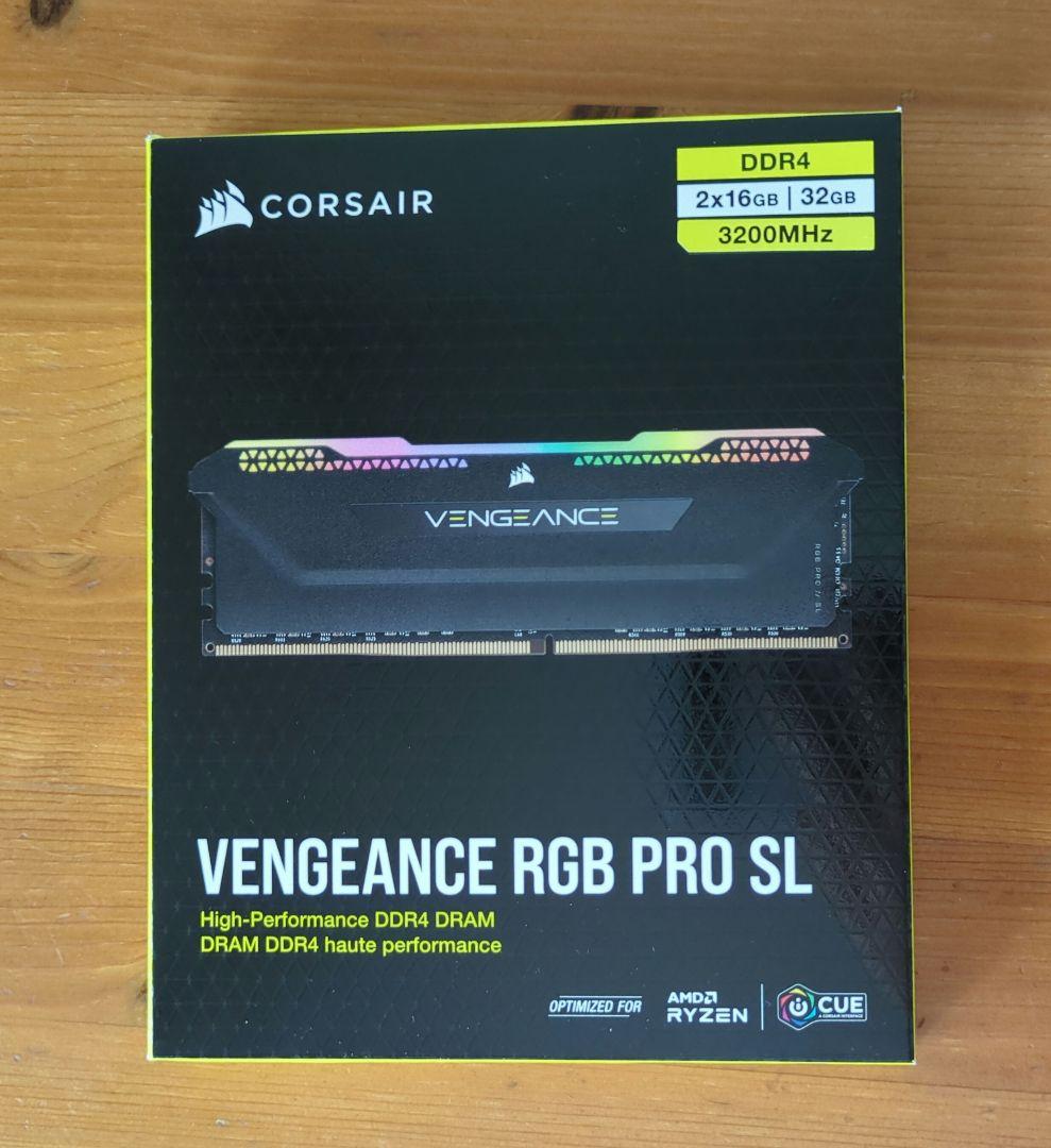 メモリー CORSAIR RGB PRO 32GB DDR4 3200MHz
