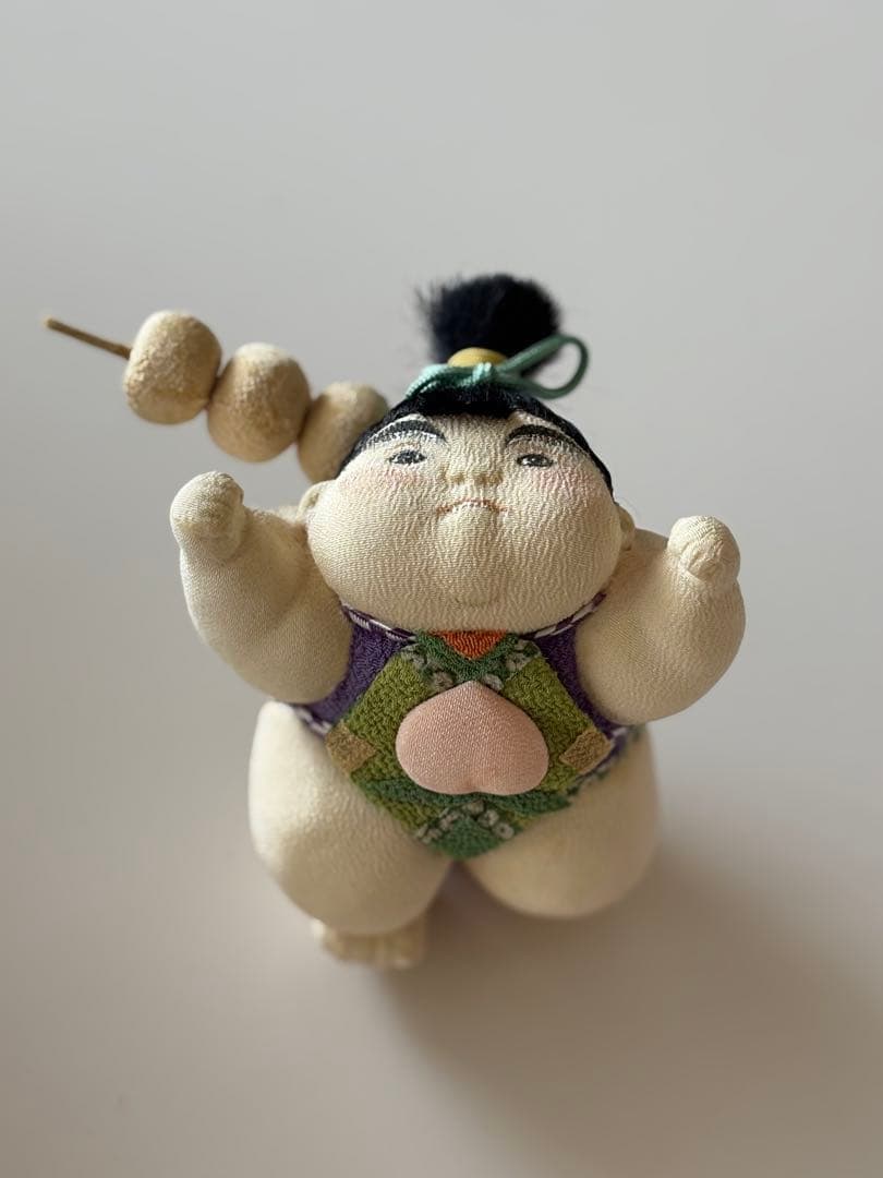 布製 鯉のぼり ちりめん　金太郎　人形