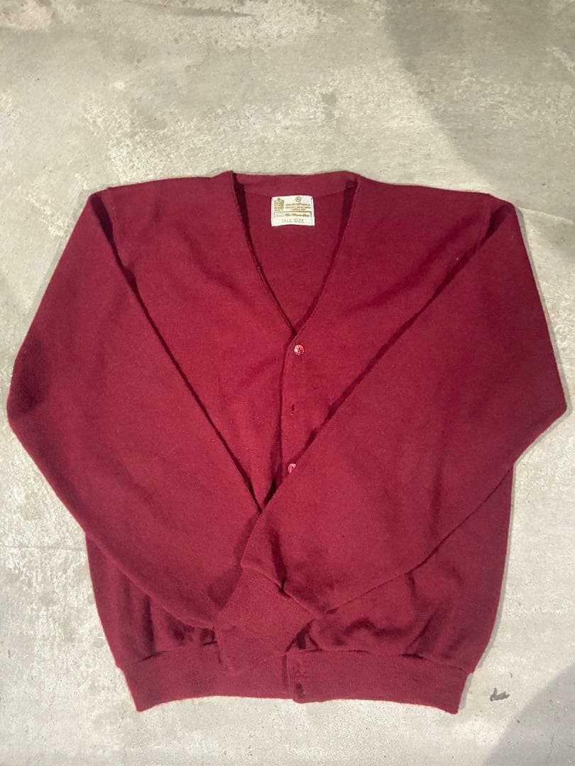 70年代　Sears / KING’S ROAD アクリルニットカーディガン