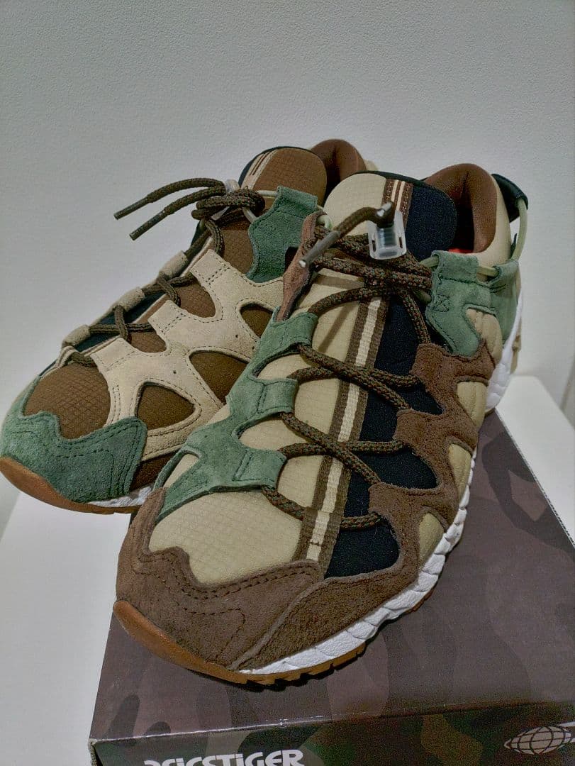 BEAMS asics GEL-MAI G-TX 迷彩　カモフラ　28cm