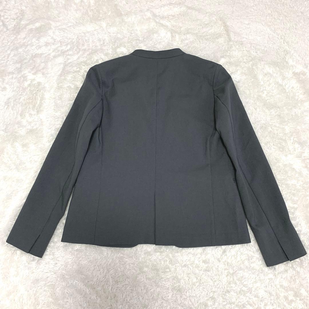 トミPLST ノーカラージャケット パンツ セットアップ