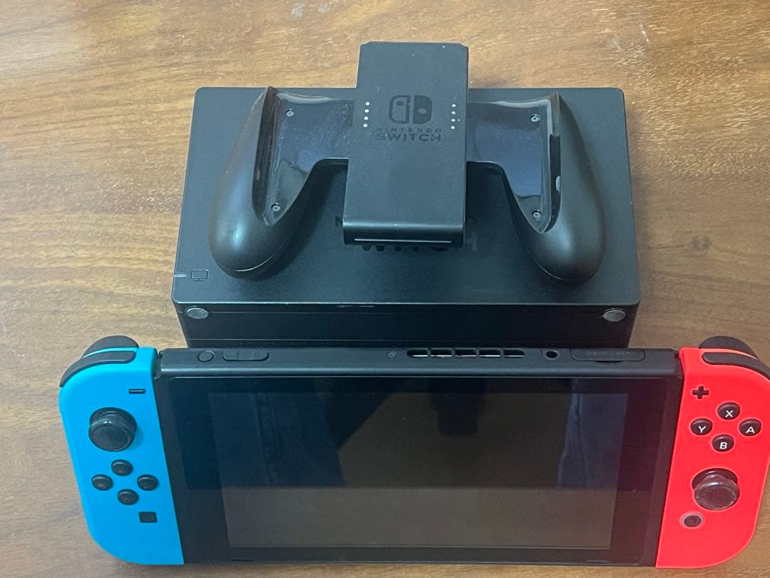 (中古) Nintendow Switch 本体 箱/AC/HDMIケーブルなし