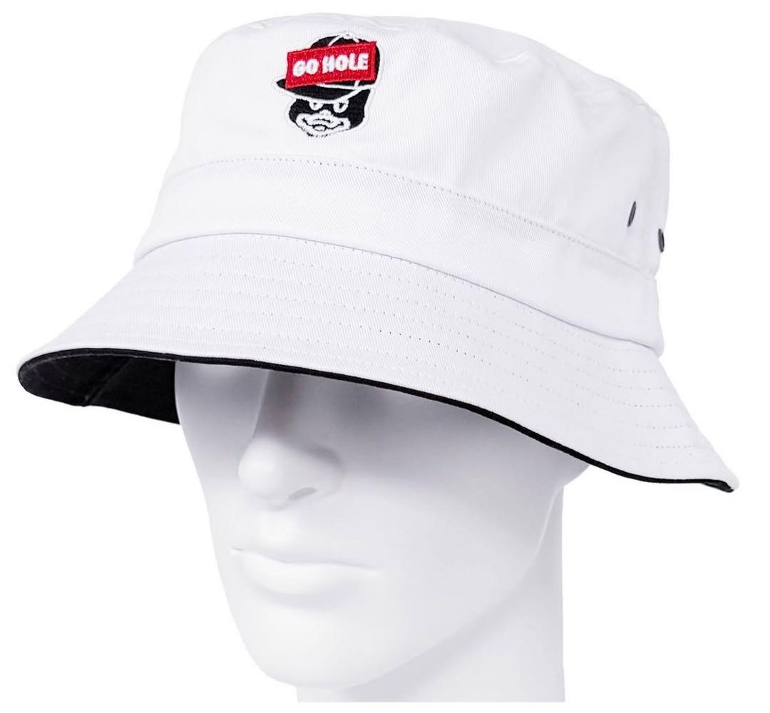 Golfickers バケットハット ホワイト