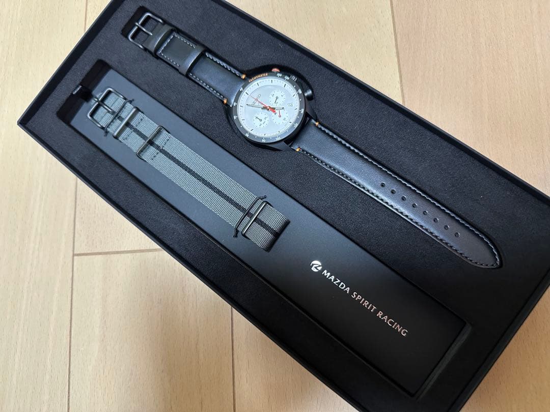 マツダ・スピリット・レーシング：クロノグラフウォッチ：SEIKOコラボ：新品美品