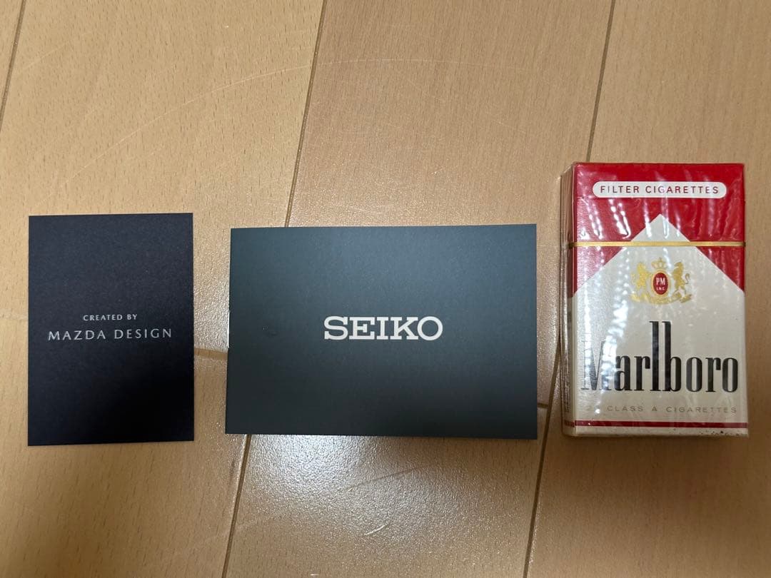 マツダ・スピリット・レーシング：クロノグラフウォッチ：SEIKOコラボ：新品美品