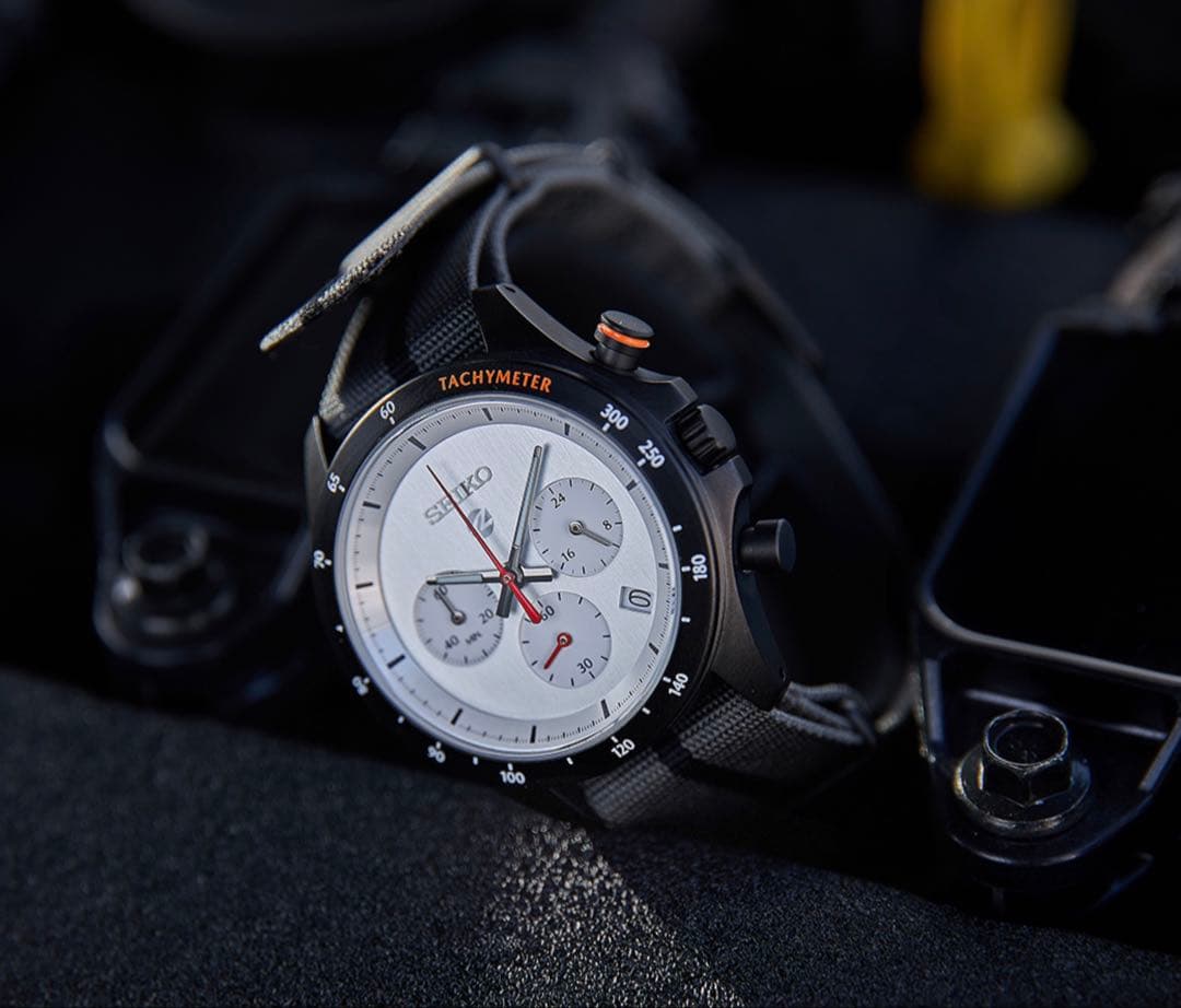 マツダ・スピリット・レーシング：クロノグラフウォッチ：SEIKOコラボ：新品美品