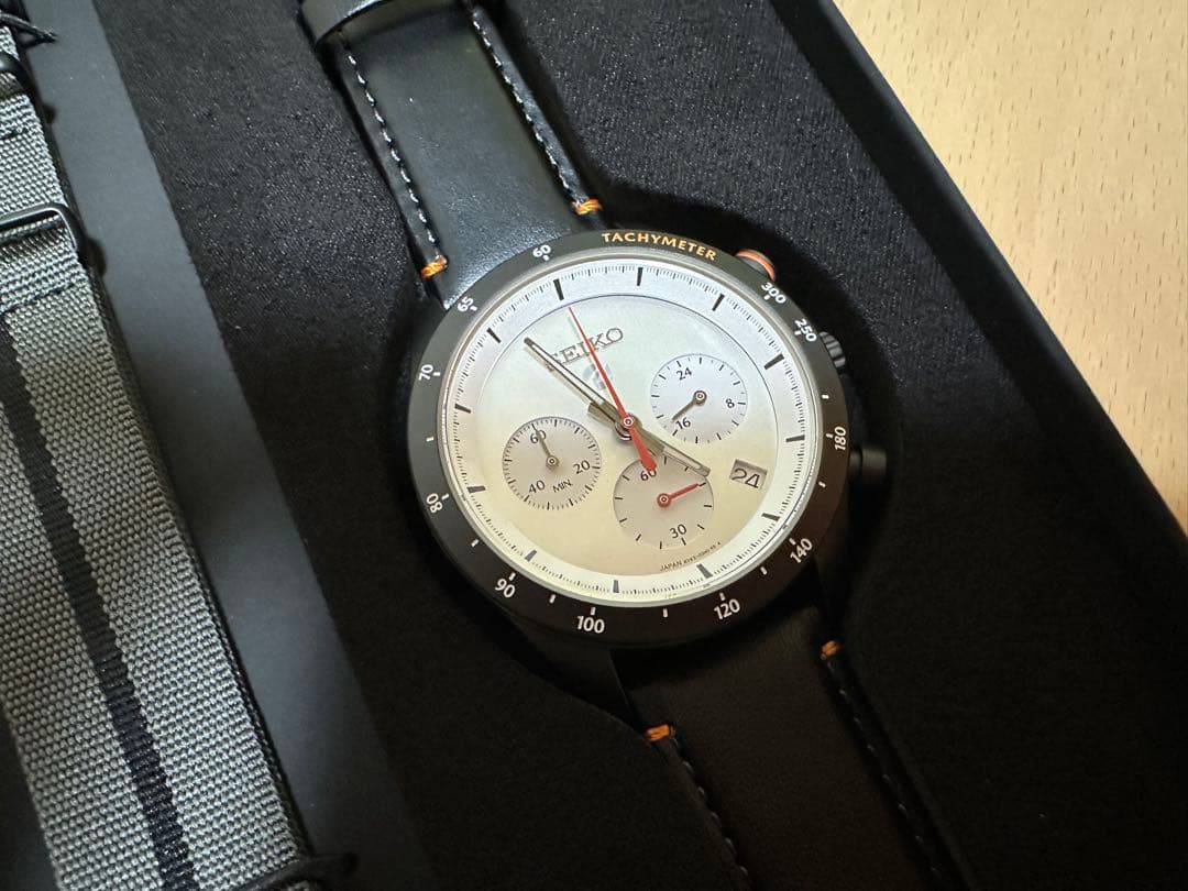 マツダ・スピリット・レーシング：クロノグラフウォッチ：SEIKOコラボ：新品美品