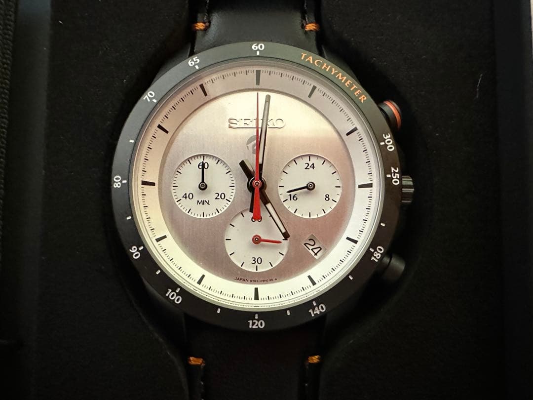 マツダ・スピリット・レーシング：クロノグラフウォッチ：SEIKOコラボ：新品美品