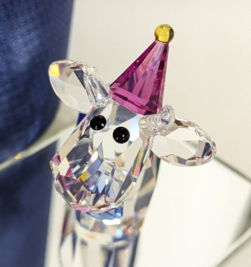 スワロフスキー　「パーティーモー」牛　2018年度限定生産品