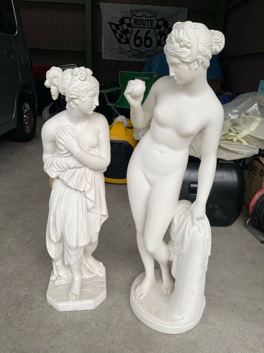 ☆アンティーク？　銅像　2体