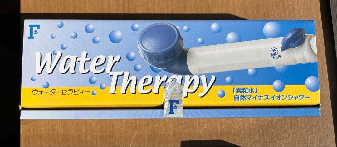 【新品未使用】素粒水シャワーヘッド ウォーターセラピィー 本体とカートリッジ付