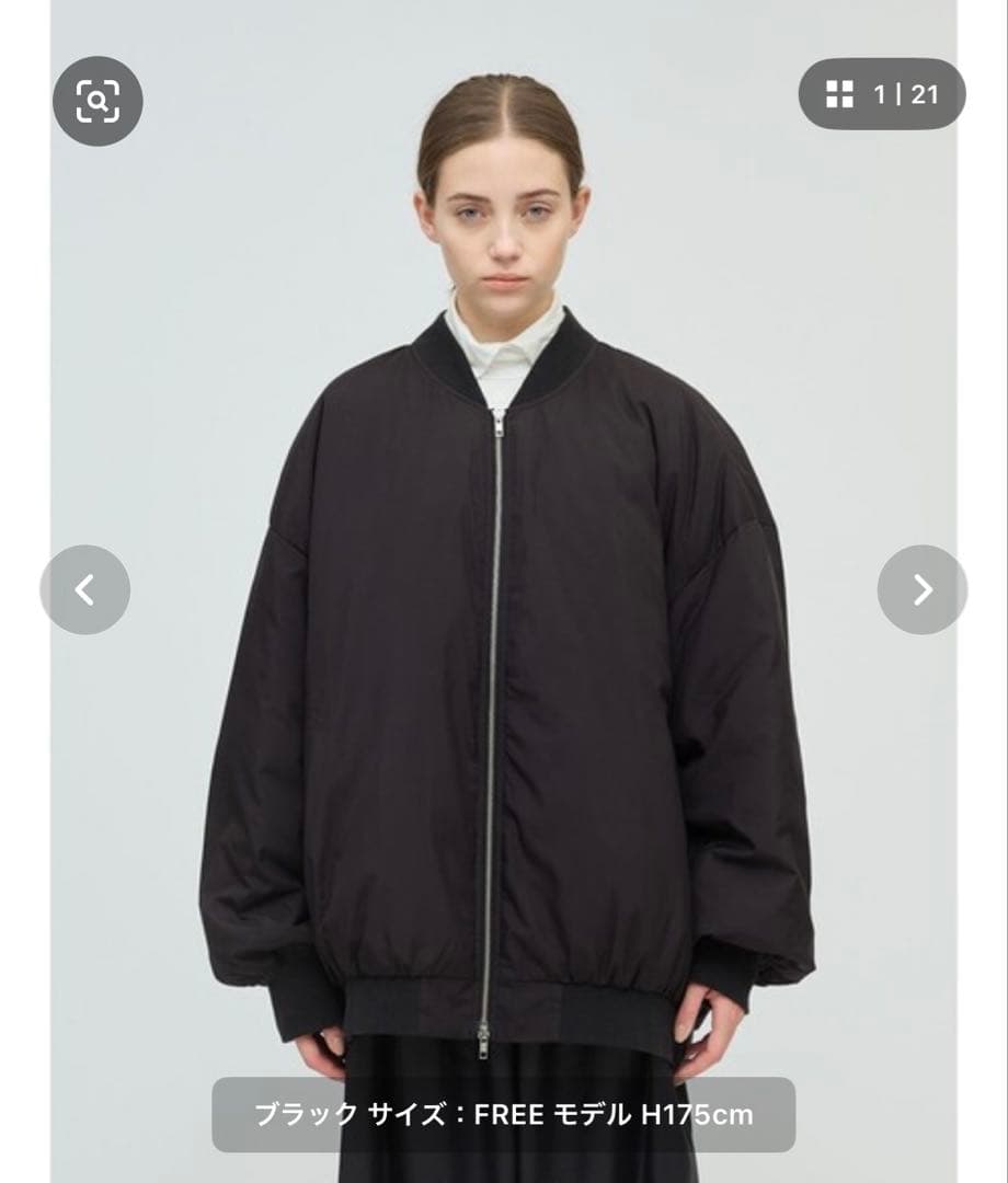 ミズイロインド　ダウンブルゾン