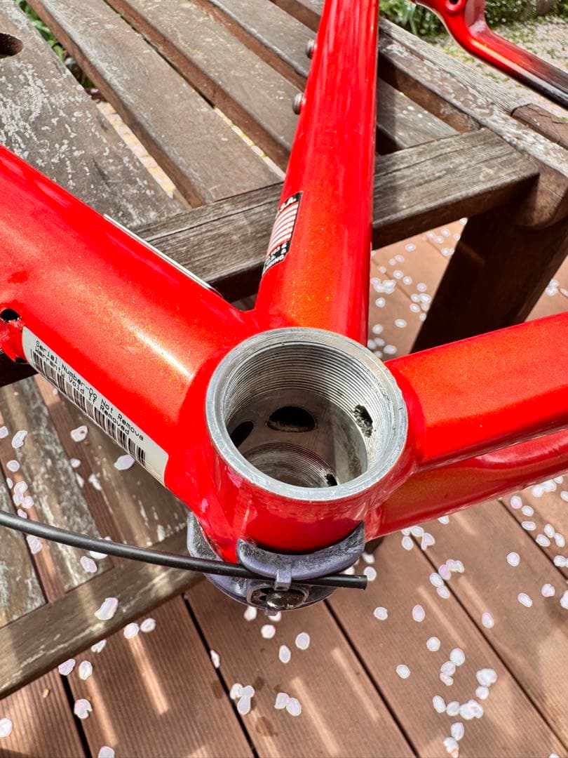 クラインqカーボンチームフレーム 希少  Q-Carbon TEAM